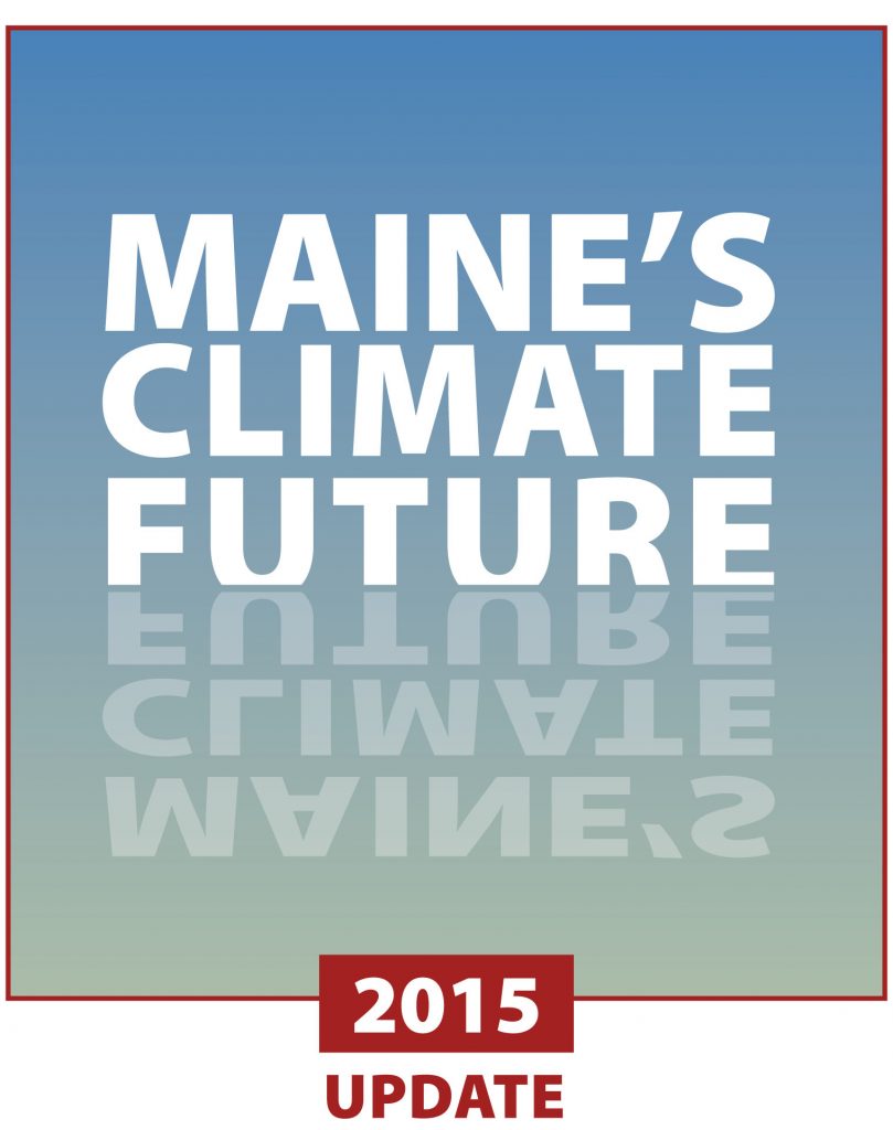 Cover page for Maine's Climate Future - 2015 Update