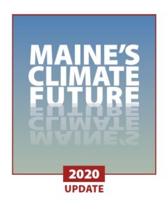 Cover page for Maine's Climate Future - 2020 Update