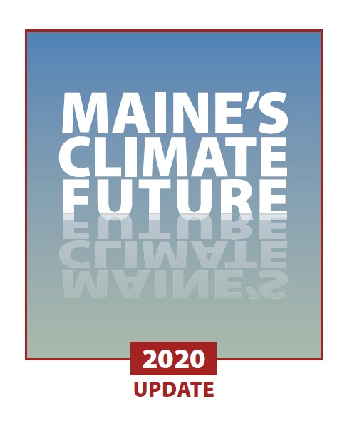 Cover page for Maine's Climate Future - 2020 Update