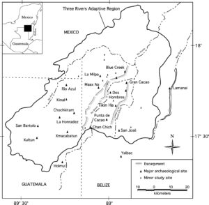 Map of Tikin Ha.