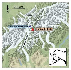 Map of study area in Denali National Park.