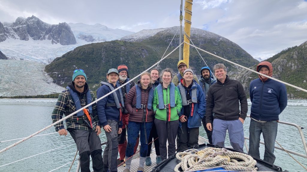 Group Photo on Cordillera Darwin