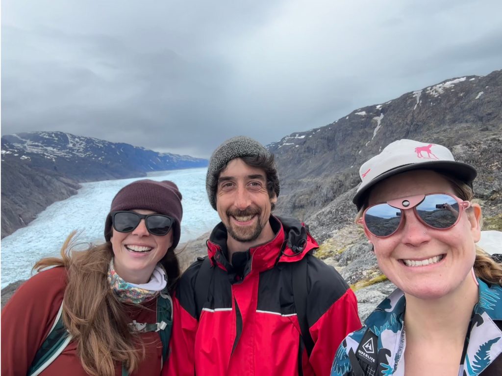 Field team photo near Kiattut Glacier.