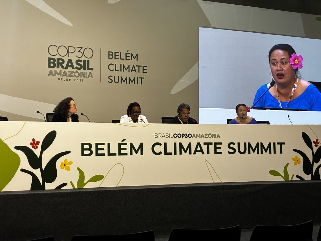 Belem Climate Summit stage
