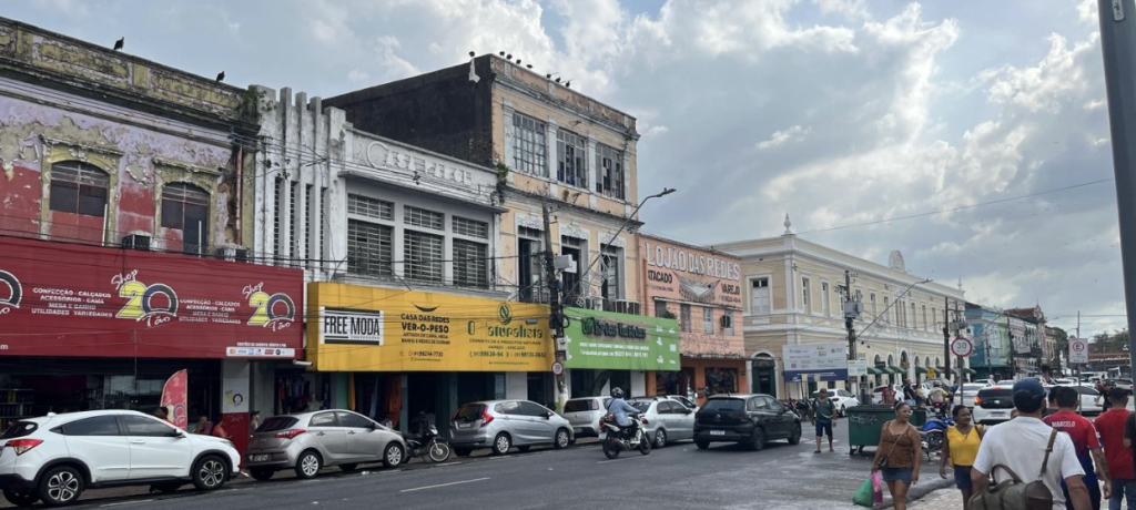 Stores across from Belém’s Ver-O-Peso market