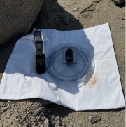 Photo of 3D model field set up.